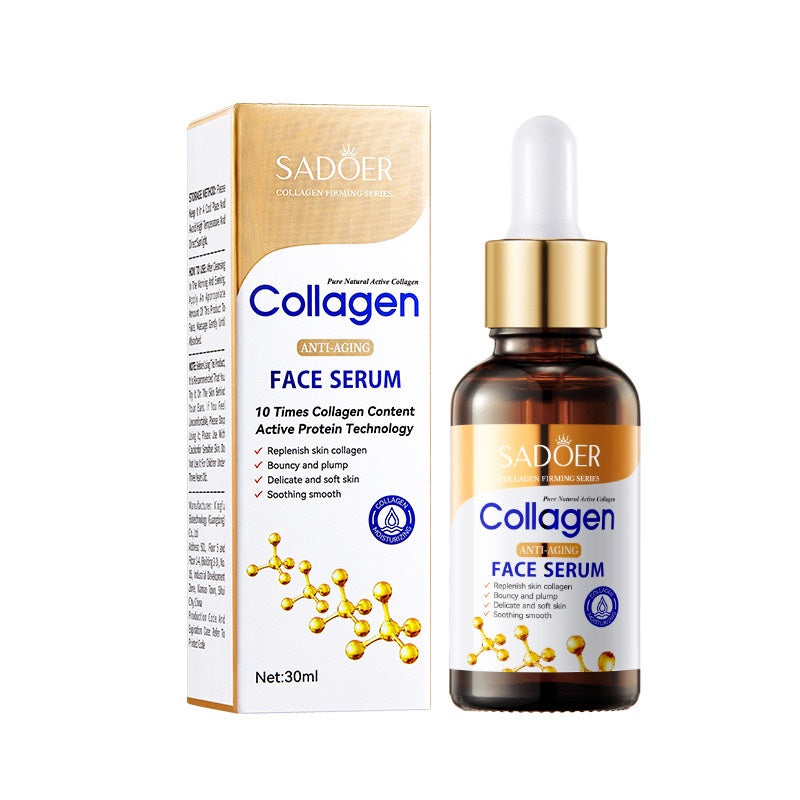 Anti-age masažer + kolagen serum
