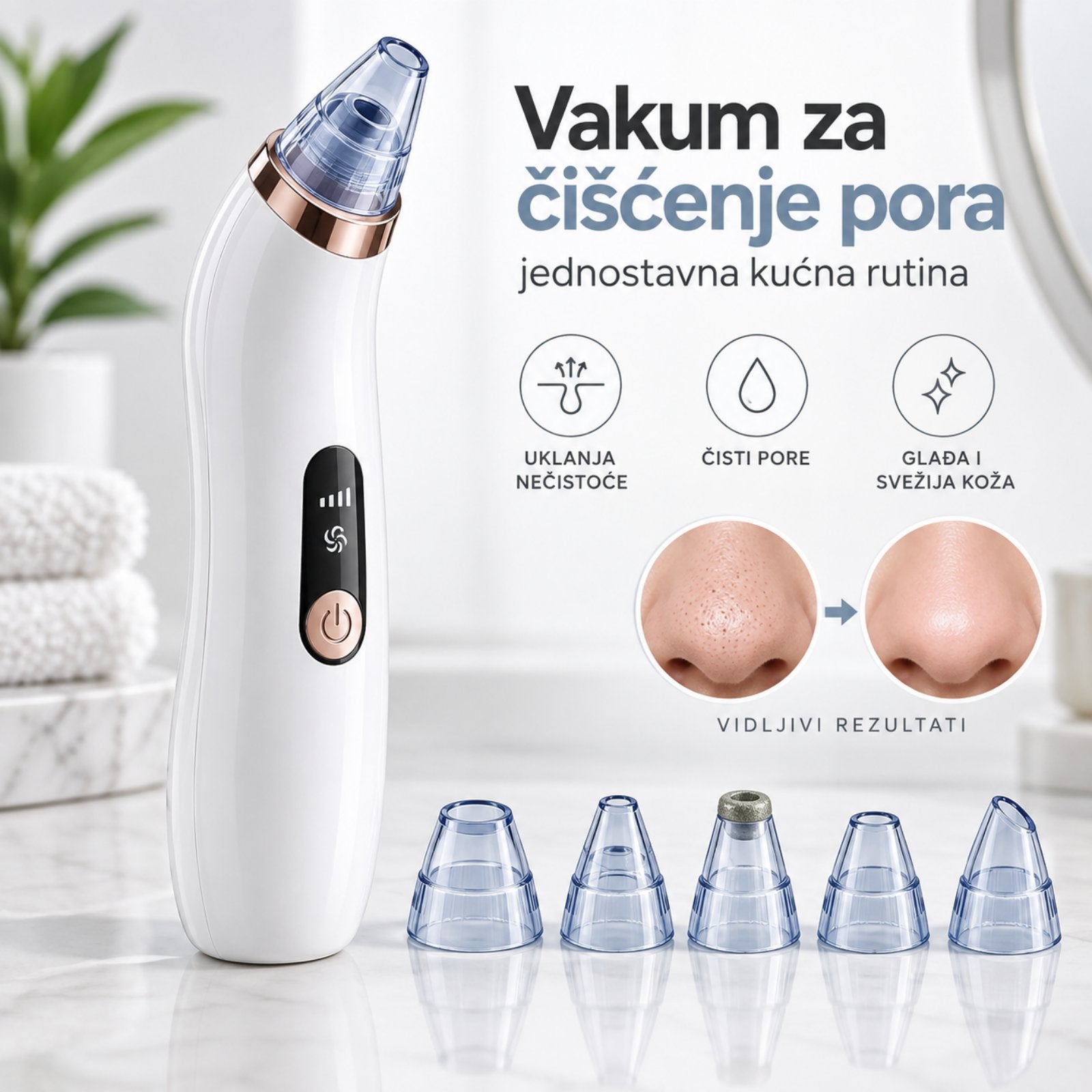 Električni Vakum za Čišćenje Pora